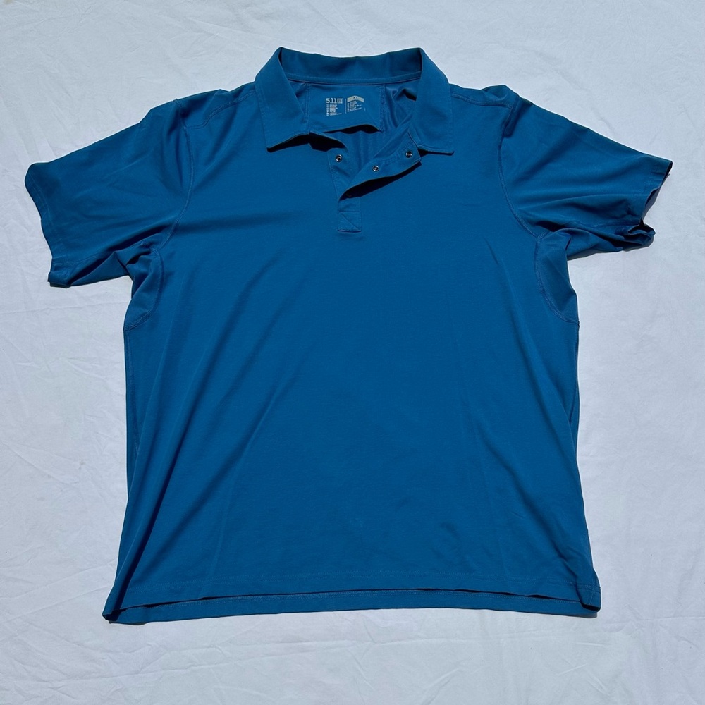 5.11 Tactical Blue Polo